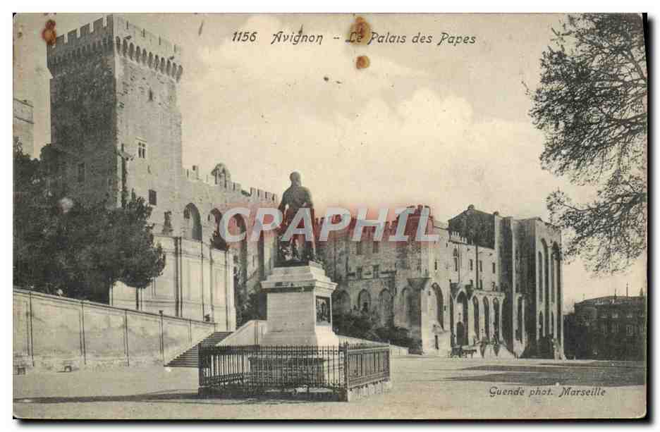 CPA Avignon Le Palais Des Papes