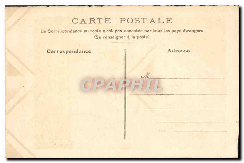 CPA Dominique Paris Chapelle de la Ste Vierge — Rückseite