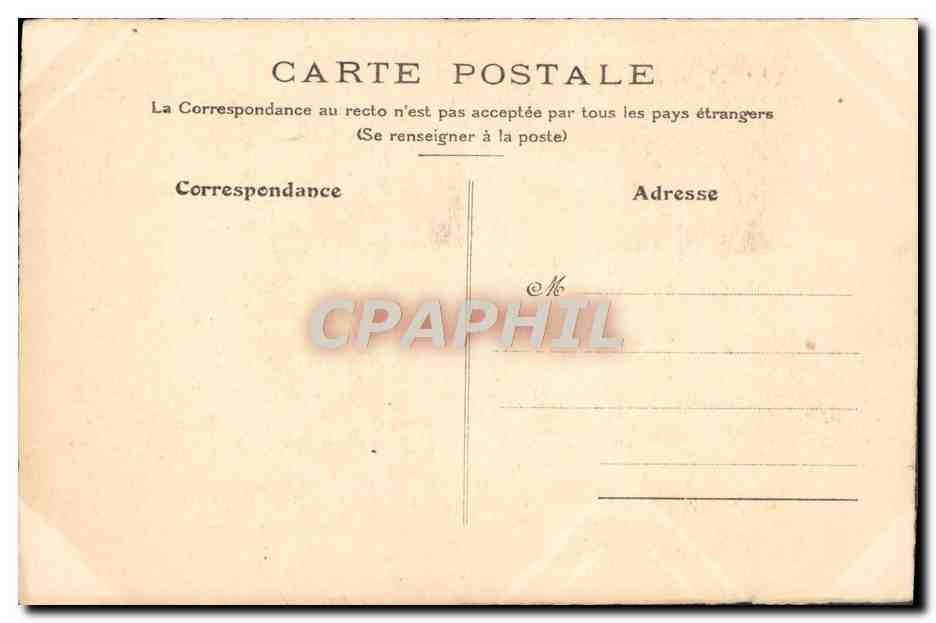 CPA Dominique Paris Vue de la tribune  — Rückseite
