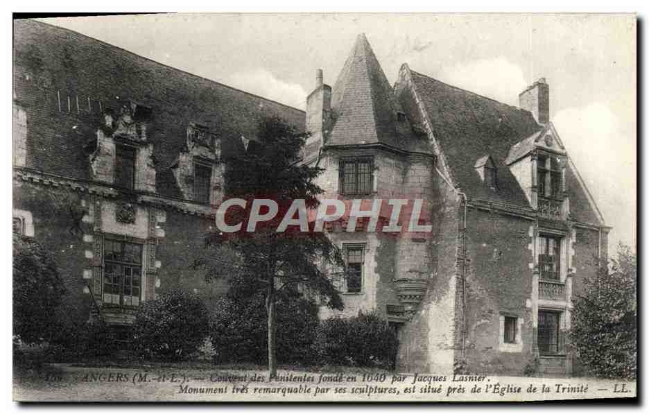 CPA Angers Couvent des Penitentes fondee par Jacques Lasnier 
