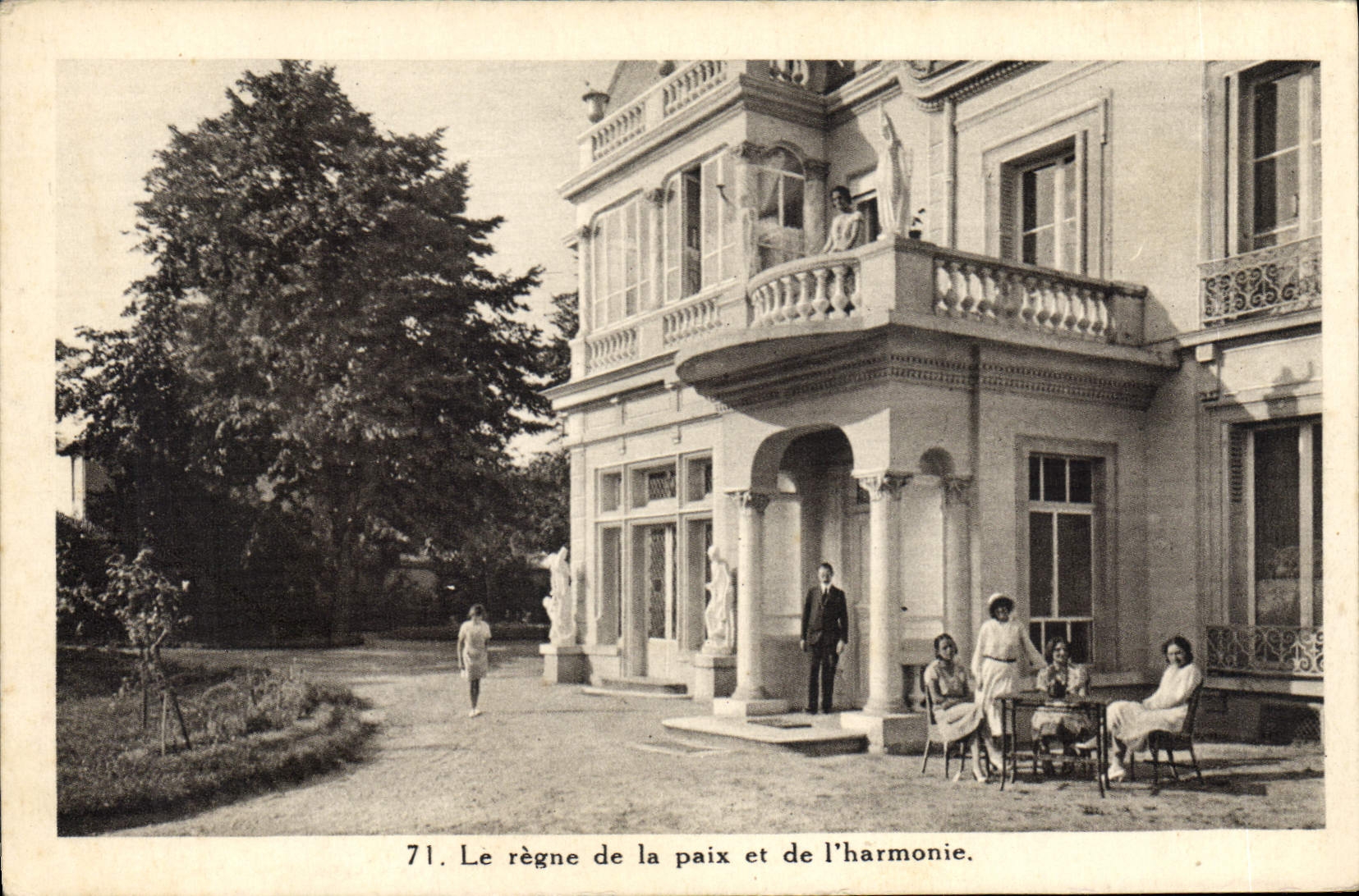 CPA Le regne de la paix et de l'harmonie 
