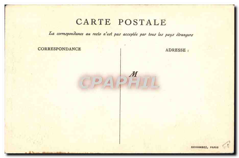 Visiteuse d'hygiène — chasse la maladie et apporte la santé — Commission Américaine de Préservation contre la Tuberculose en France — Rückseite