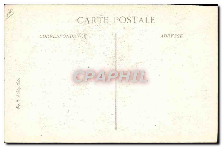 Ambulance néerlandaise en France — Hopital du Pré-Catelan (Bois-de-Boulogne) — Un Groupe — Rückseite
