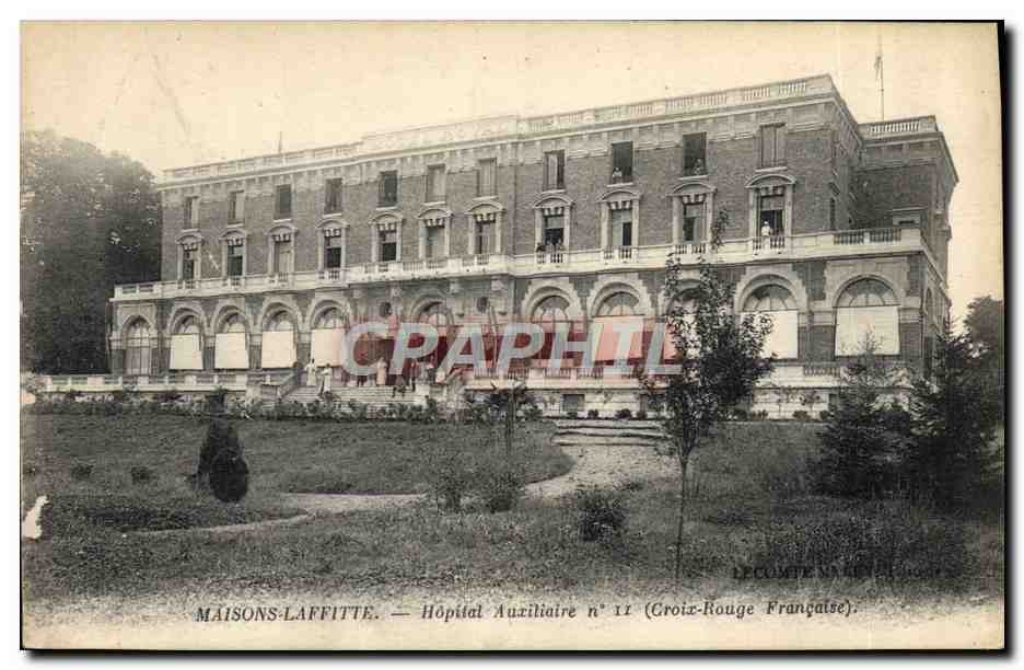 CPA Maisons Laffitte Hopital auxiliaire n°11 Croix Rouge Francaise