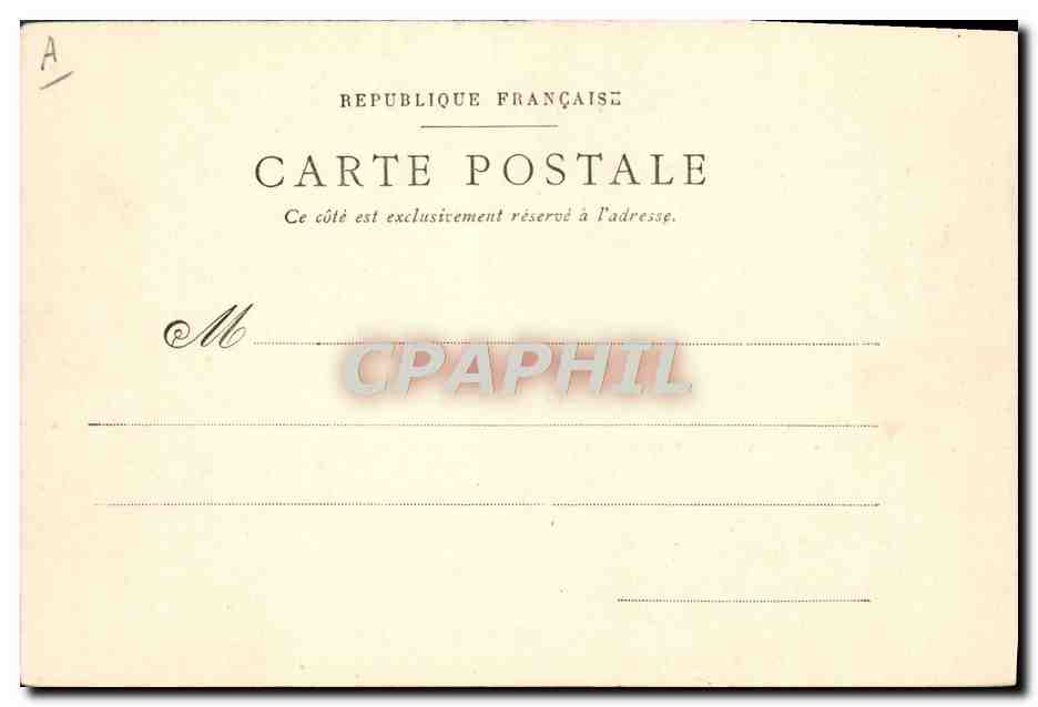 CPA Cheval Hippisme Saumur Saut de haie — Verso