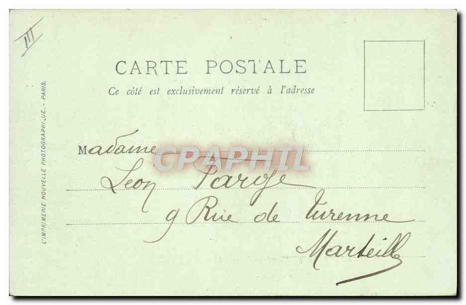 Le Havre — Le Transatlantique "La Savoie" — LL. — N° 117 — Reverso