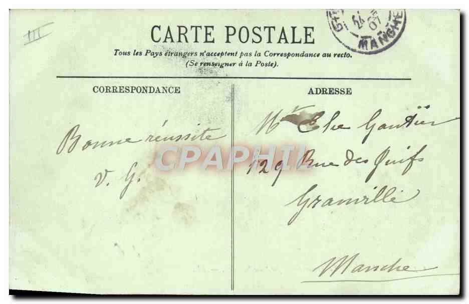 Le Havre — Le Transatlantique "La Savoie" — LL. — N° 117 — Verso