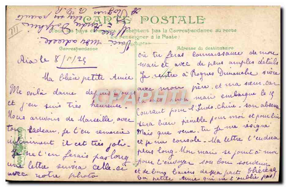 La Savoie en cale sèche — 3174 — L.V. & Cie — Reverso