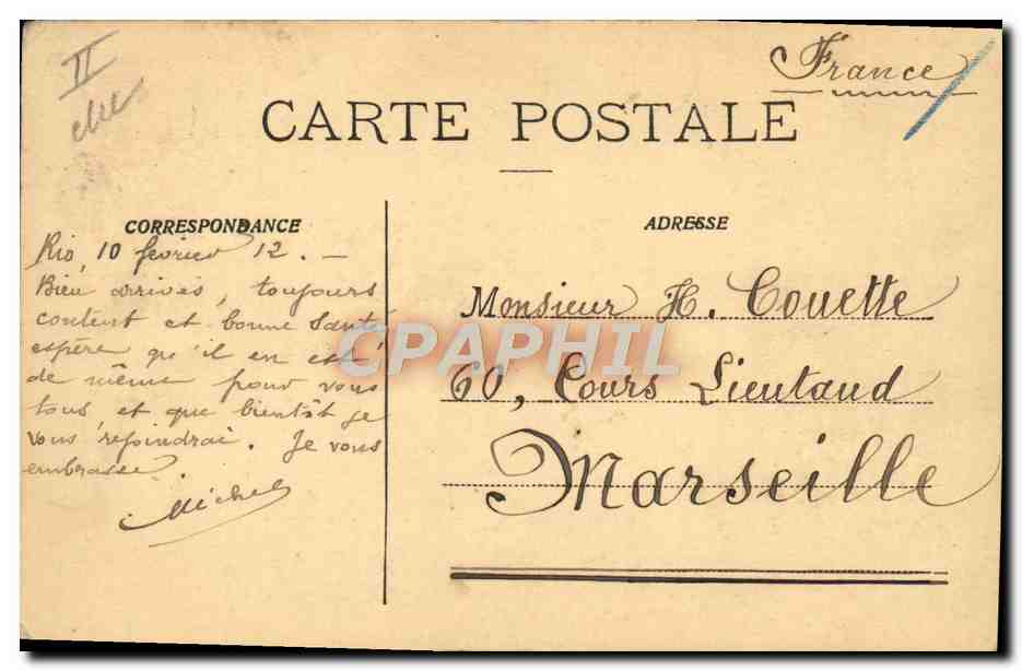 CPa Paquebot Plata Bateau — Verso