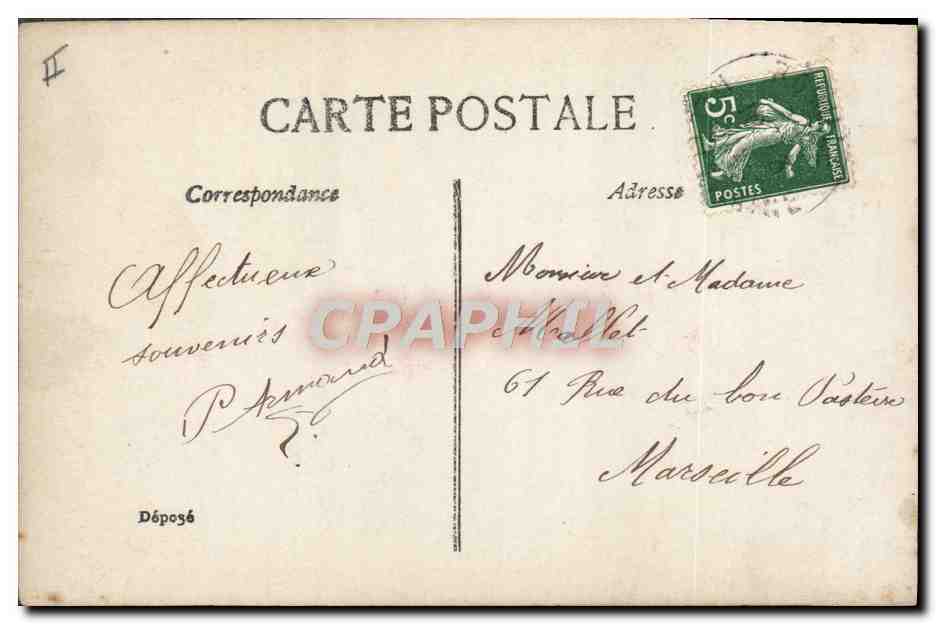 CPA Enfant Maillot de Bains  — Rückseite