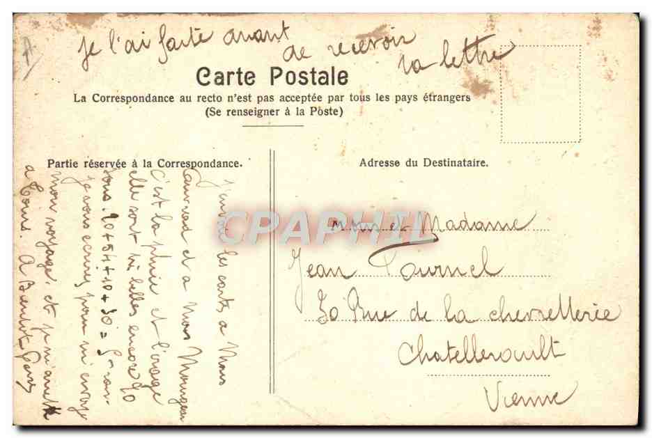 CPA Fantaisie Illustrateur Villard Femme La parisienne Ete 1905 — Rückseite