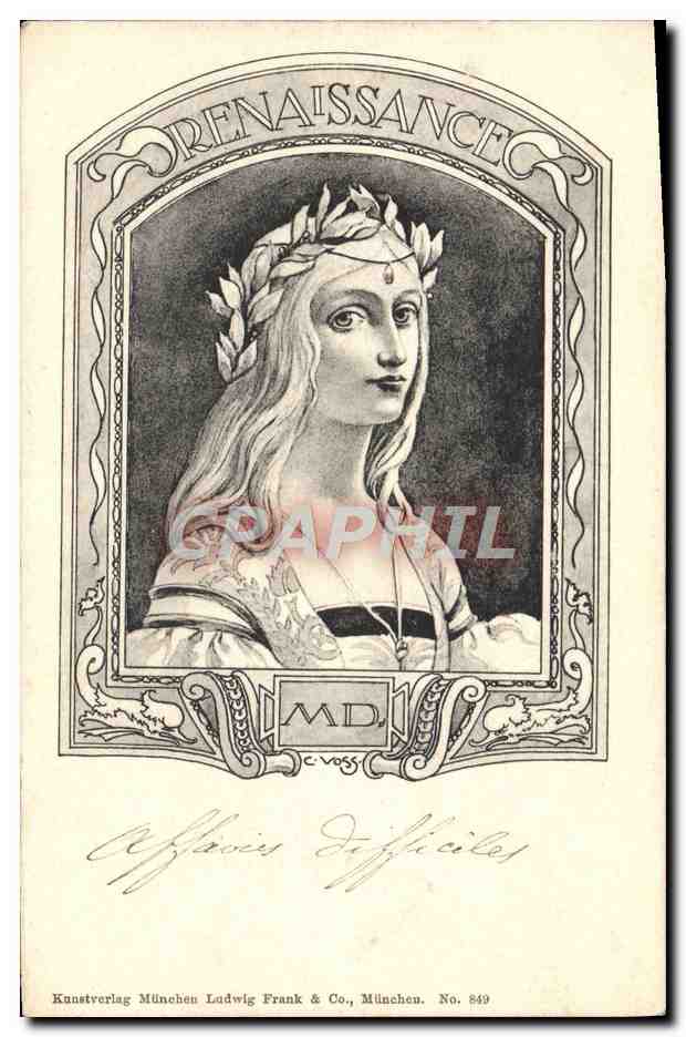 CPA Fantaisie Illustrateur Renaissance 