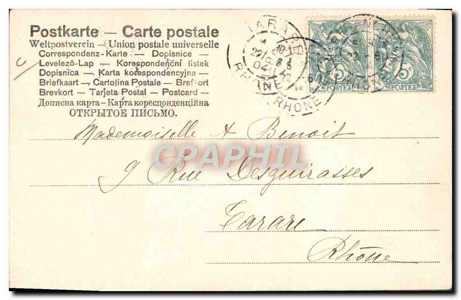 CPA Fantaisie Illustrateur Vecchi Femme — Rückseite