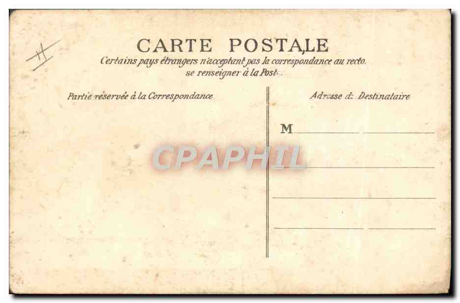 CPA Fantaisie Illustrateur Femme La parisienne en 1909 — Back