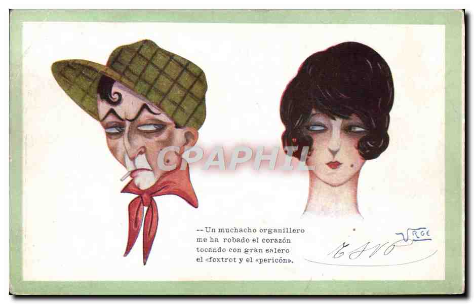 CPA Fantaisie Illustrateur Femme