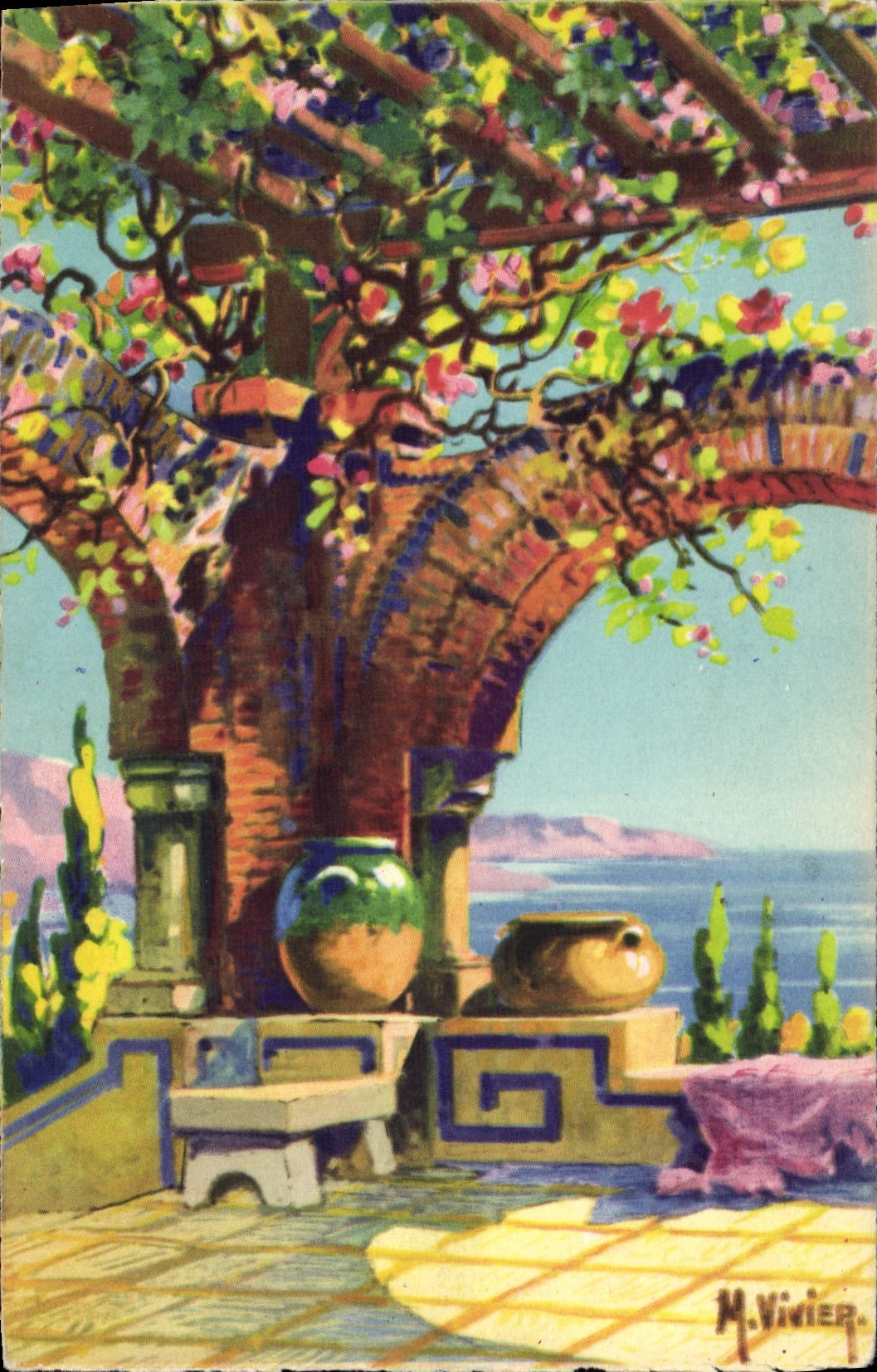 CPA Fantaisie Illustrateur Vivier