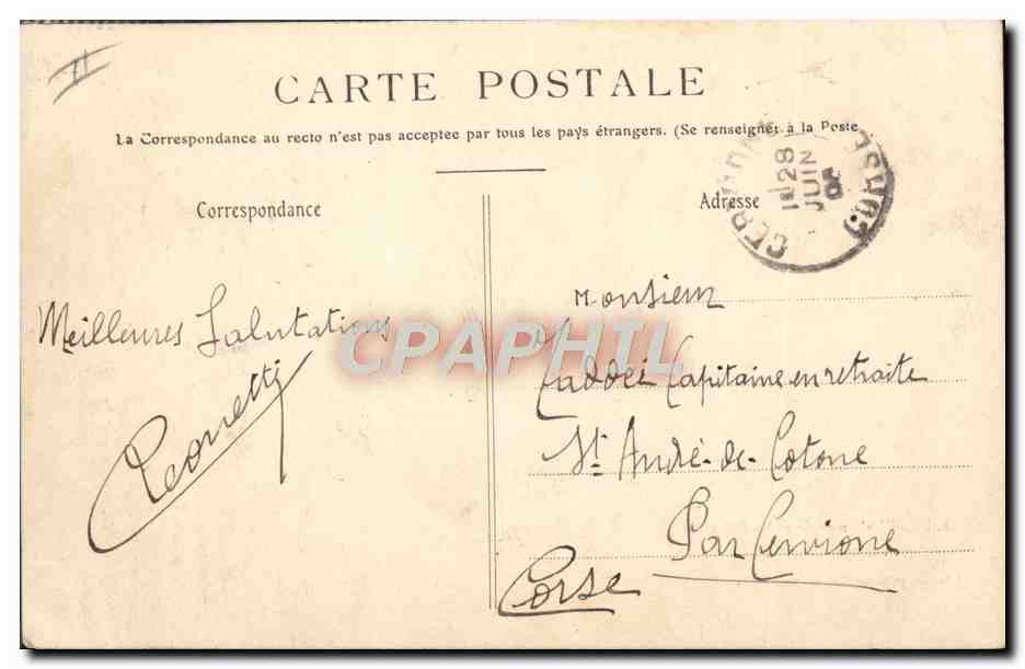 L'Artillerie montée et les Obstacles — Passage d'un Gué — Librairie militaire Guérin, Montrmelon — Verso