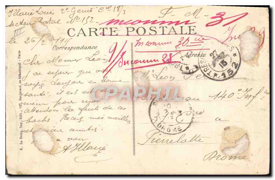 La Cueillette des obus après la bataille de la Marne — 6ème Série — E. Le Deley, impr. Éditeur, Paris — Reverso