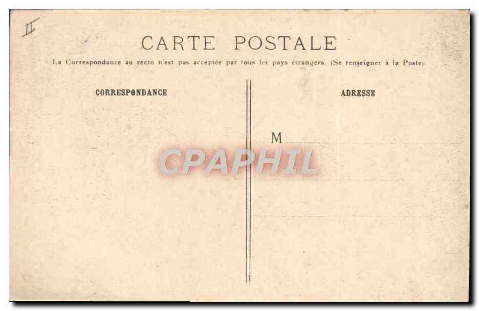 CPA Militaria Le 75 en action aux environs de Soissons  — Rückseite