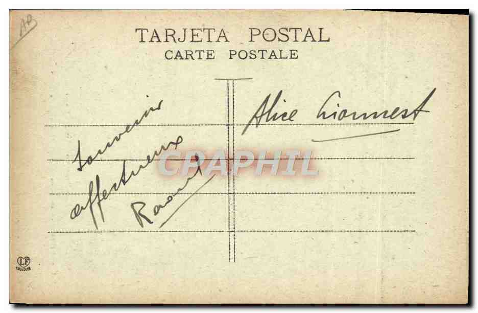 CPA Folklore Los Pirineos Llivia Enclave espagnole Mujer d ela Cerdana Espanola  — Verso