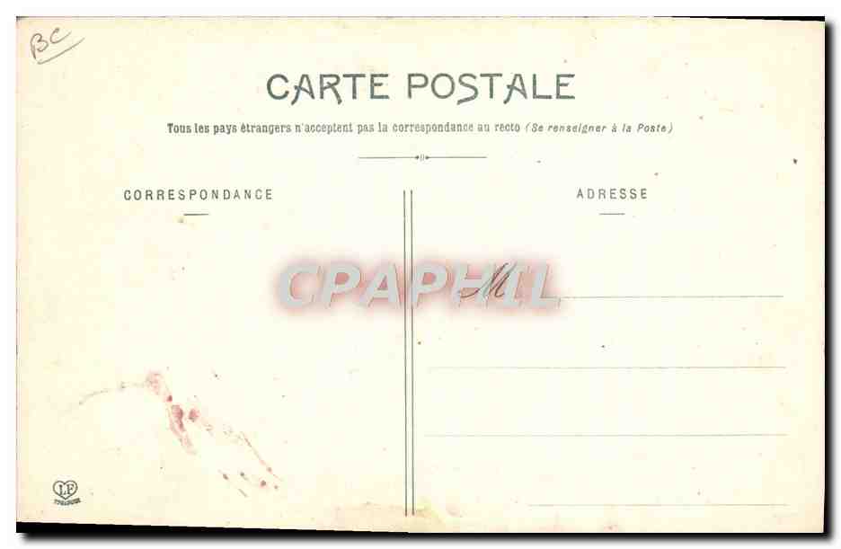 CPA Folklore Hautes Pyrenees Argeles Jeune fille de la vallee d'Arrens  — Verso