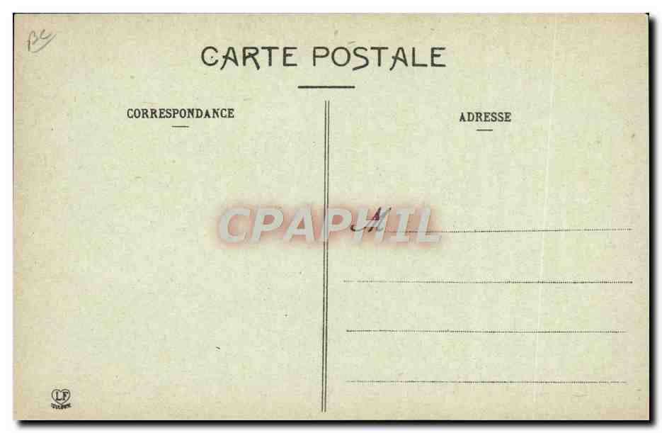 CPA Folklore Hautes Pyrenees Patre en montagne Moutons  — Verso