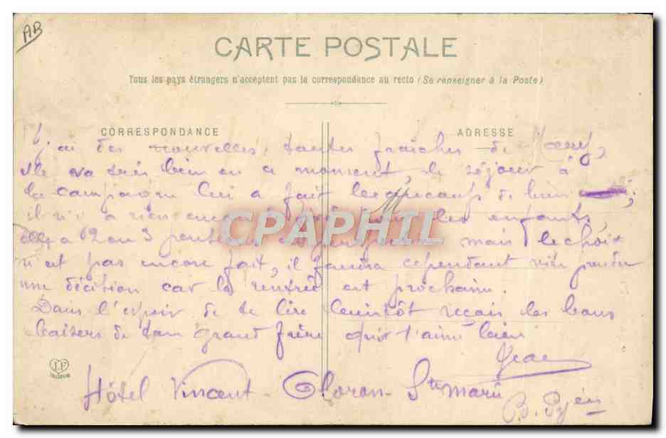 CPA Folklore Basses Pyrenees Famille Ossaloise Enfants  — Verso
