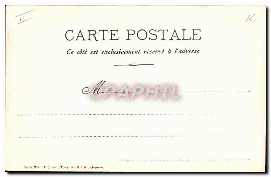 CPA Fantaisie Illustrateur Enfant — Rückseite