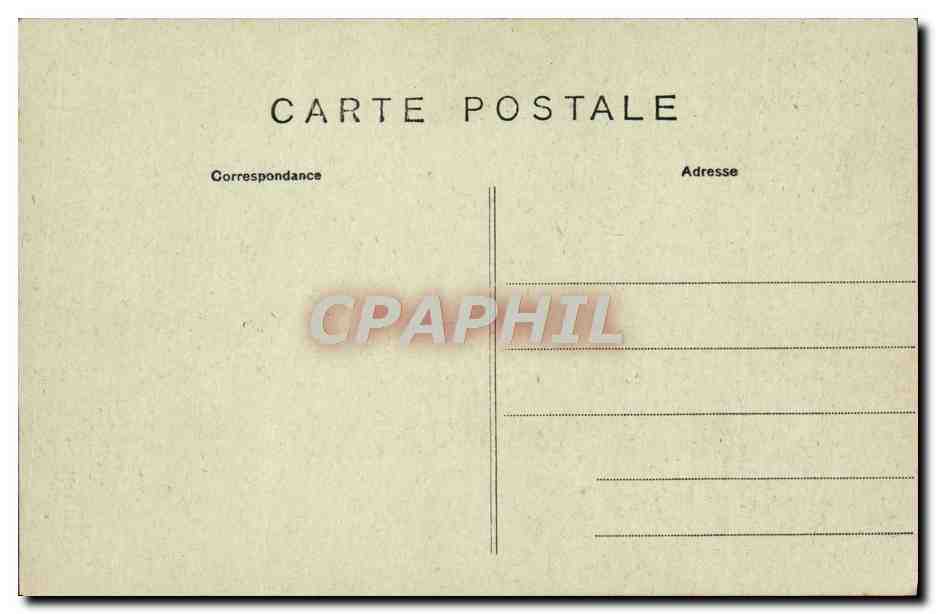 CPA Paris Palais De Justice Et Conciergerie — Verso