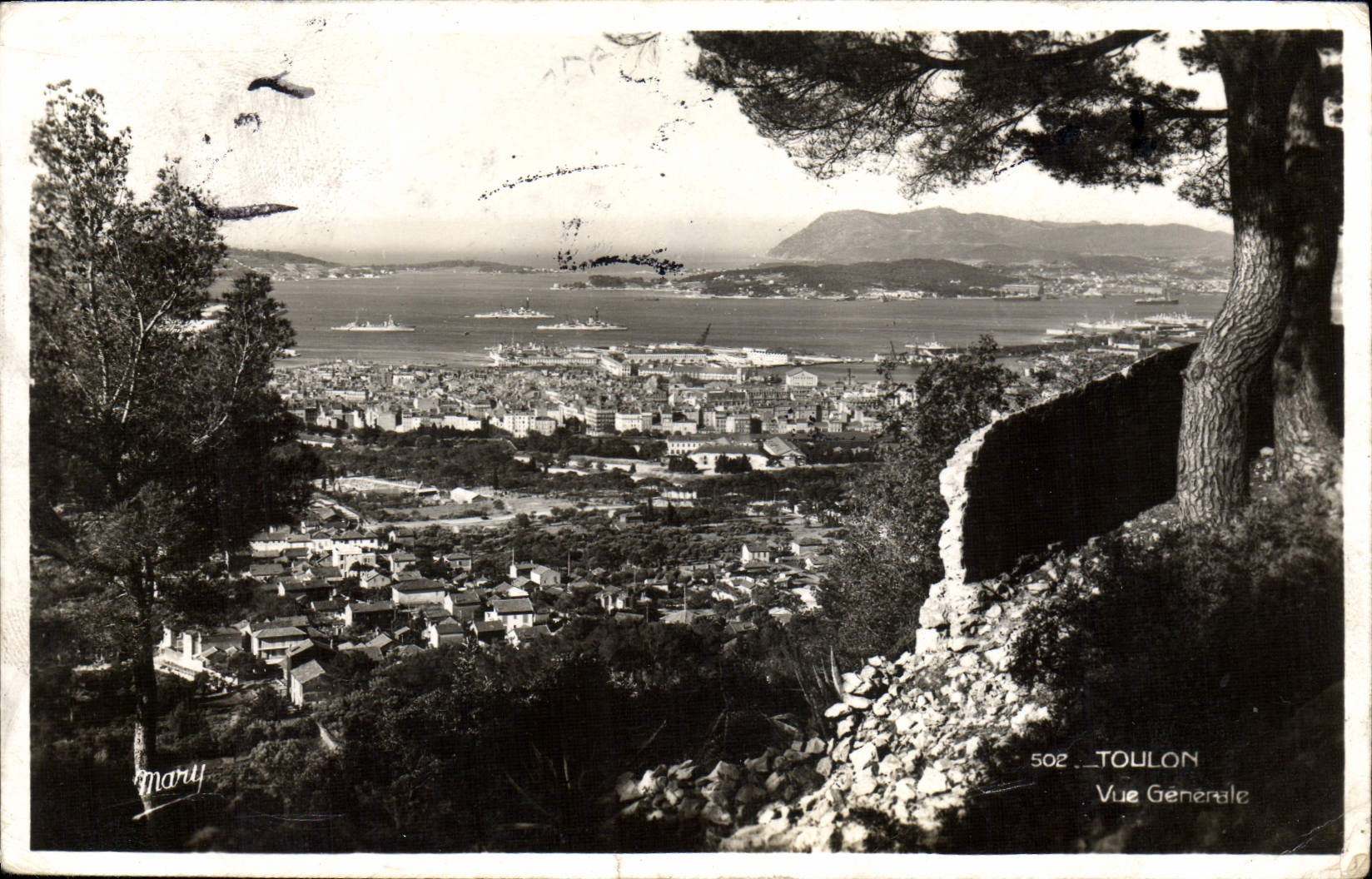 Toulon — Allgemeiner Blick — Ausgabe Léon Barra