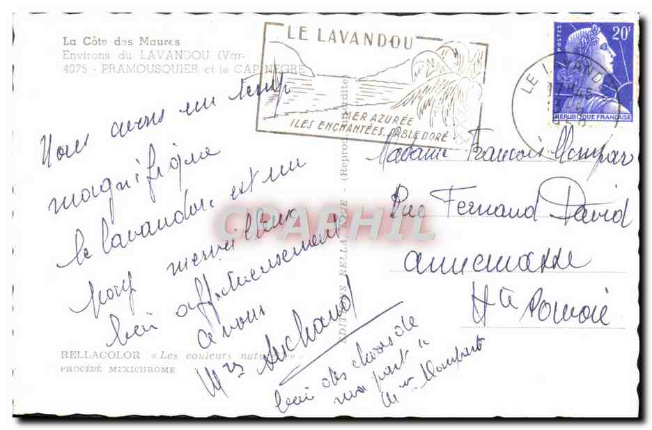 Cap de la Lavandou — Vue panoramique — Rellacolor — Reverso