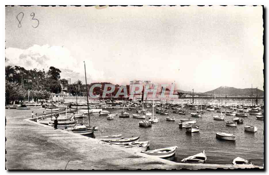 Port de plaisance — vue du port avec nombreux bateaux — Éditions BOURD-ERNOU'D, Toulon