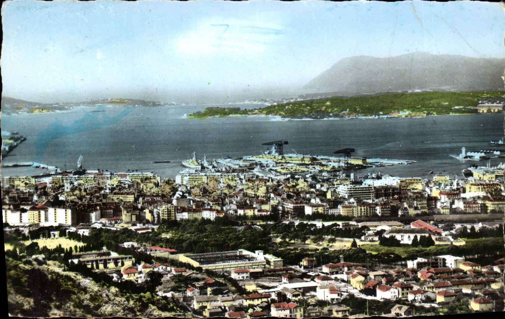 Toulon — Vue panoramique — Saint Cyr sur Mer