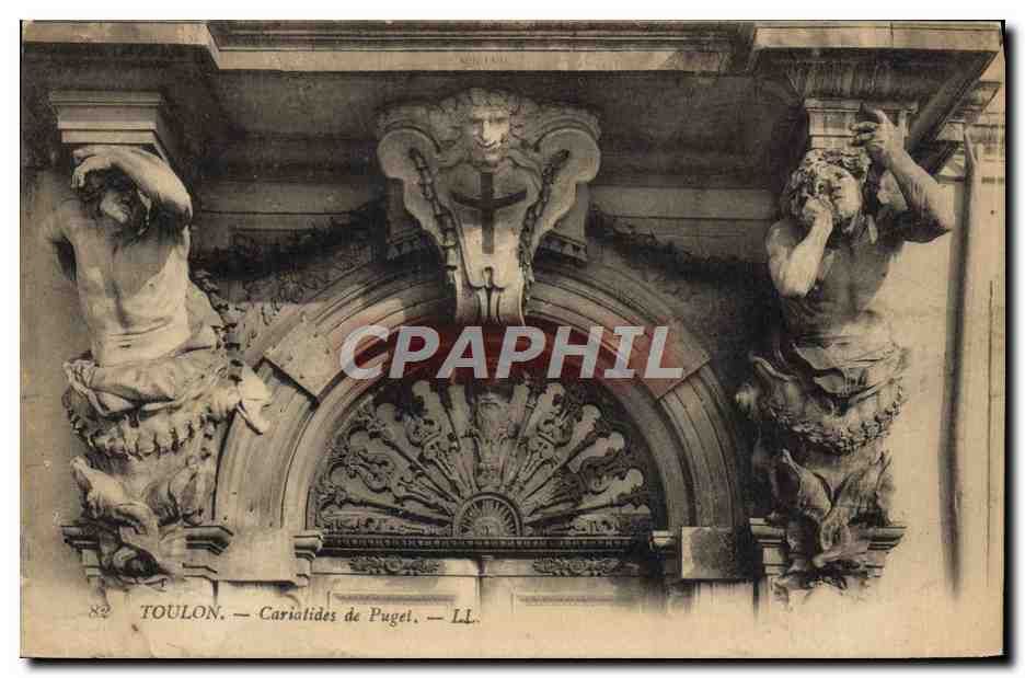 Toulon — Cariatides de Pugel — LL.