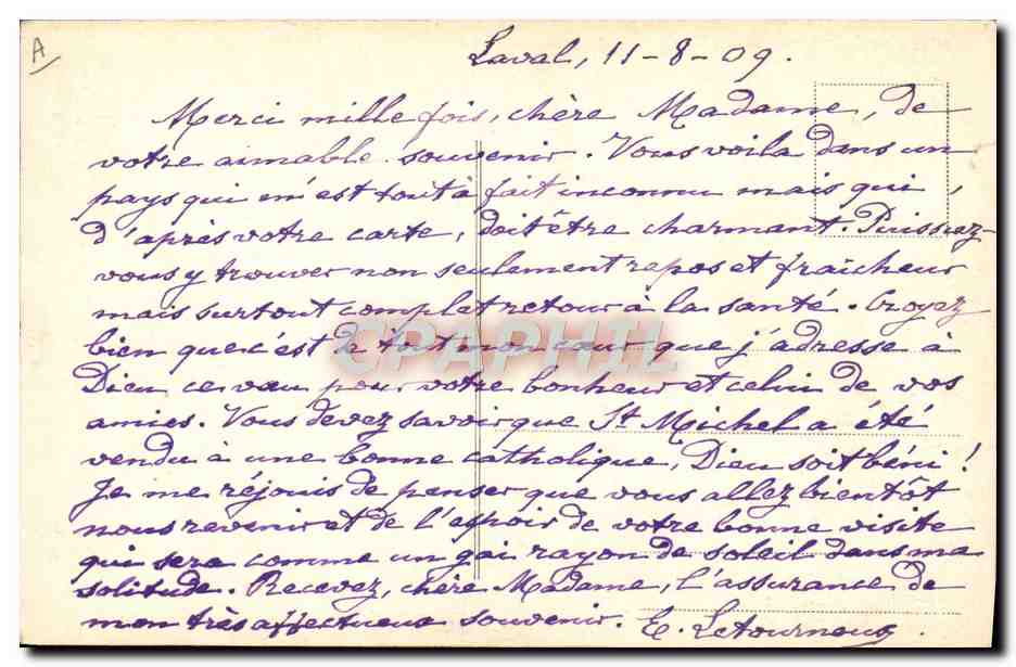 CPA Pape SS Pie X Les parents du Saint Pere  — Rückseite