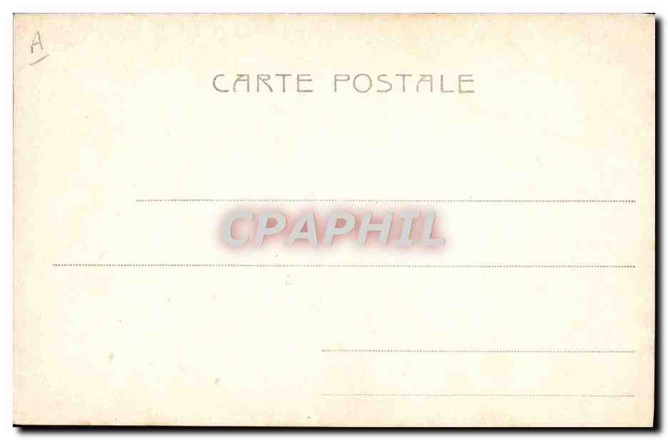 CPA Pape Le Saint Pere avec sa cour  — Rückseite