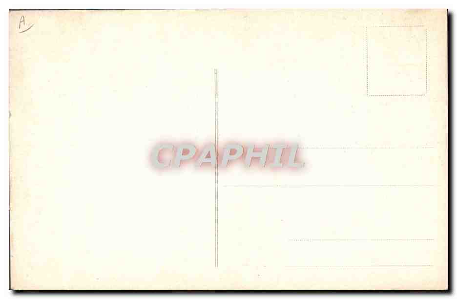 CPA Pape Le saint pere avec sa cour — Rückseite