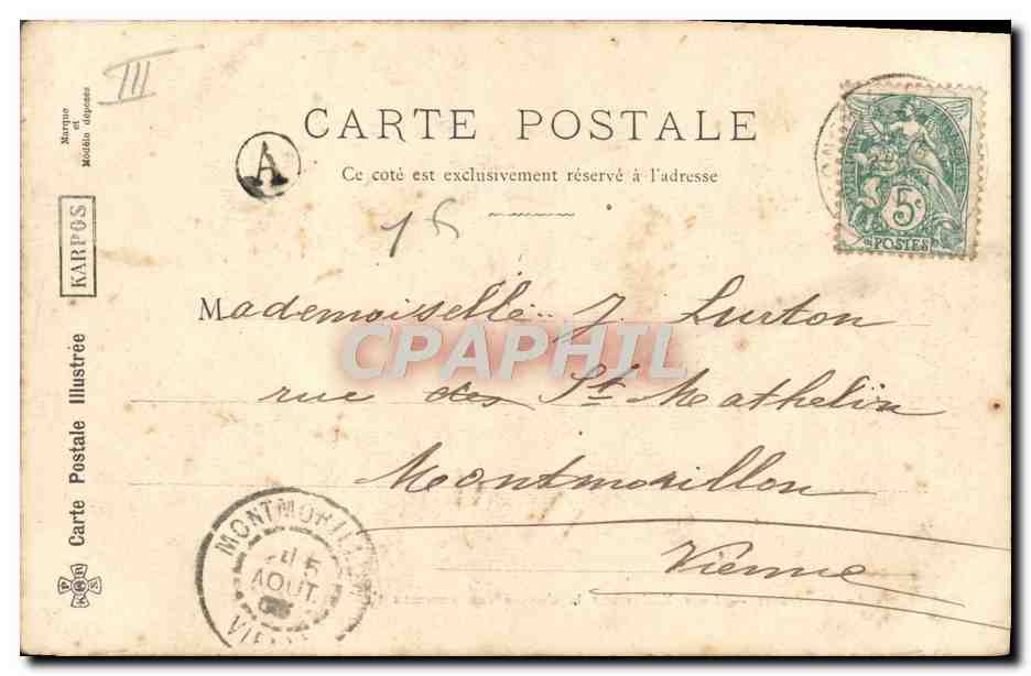 CPA Au Consistoire Leon XIII remet le chapeau aux nouveaux cardinaux  — Rückseite