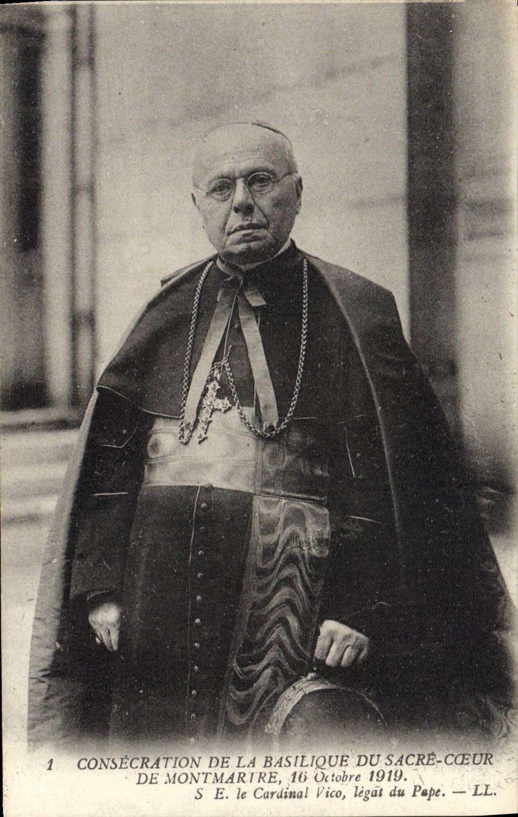 Consécration de la basilique du Sacré-Cœur de Montmartre — 16 octobre 1919 — LL.
