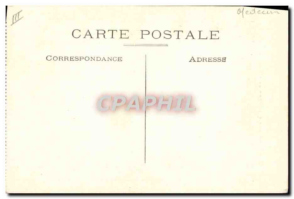 CPA Chartran Laennec a l'hopital Necker  — Rückseite
