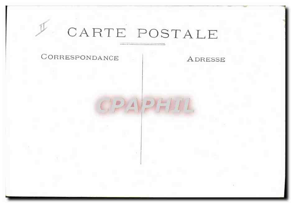 CPA Albert Guillaume Massage  — Rückseite