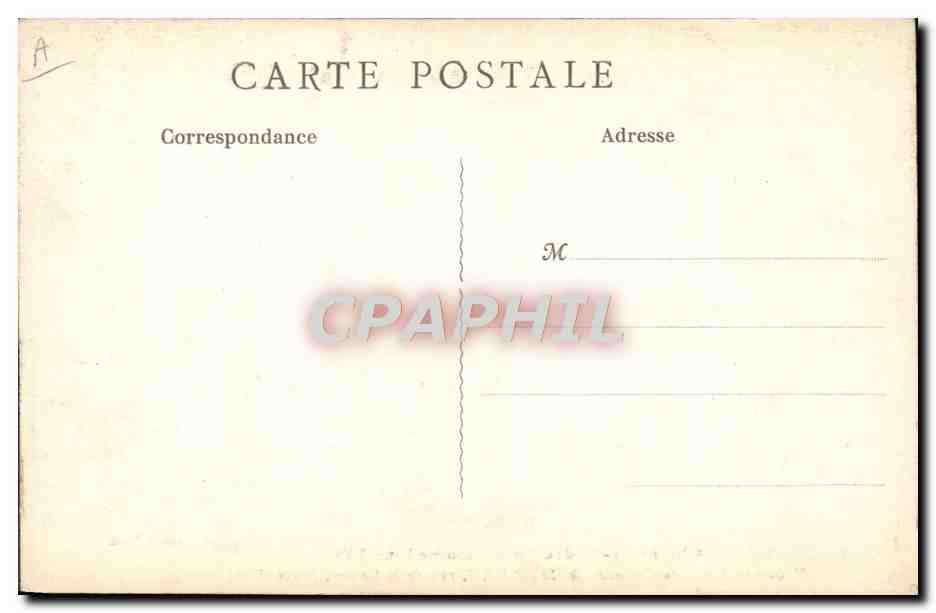 CPA Chirurgie Medecine Chambre Louis XVI Maison de sante du Docteur Ch Bonnet Rue de la Chaise Paris  — Rückseite