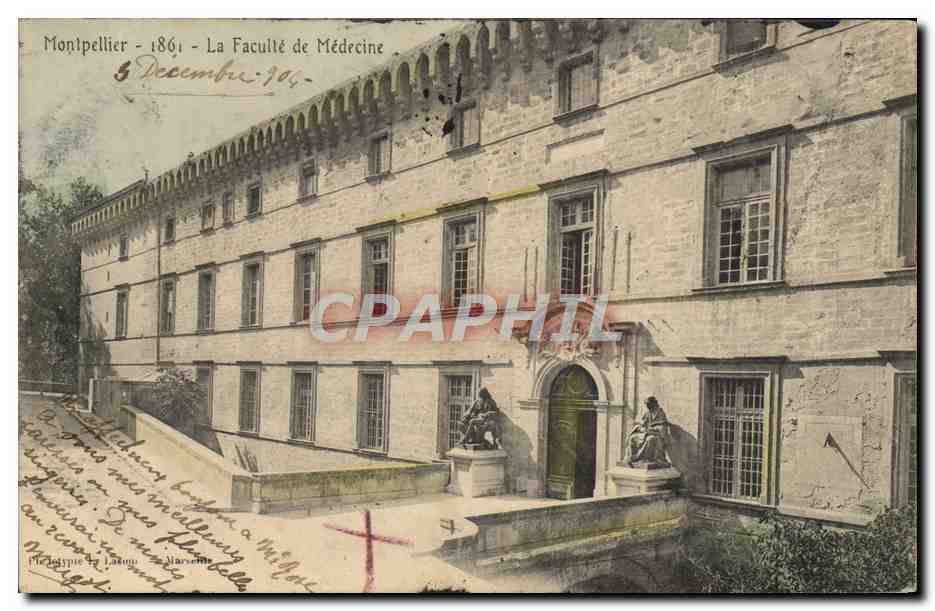 CPA Montpellier La faculte de Medecine 