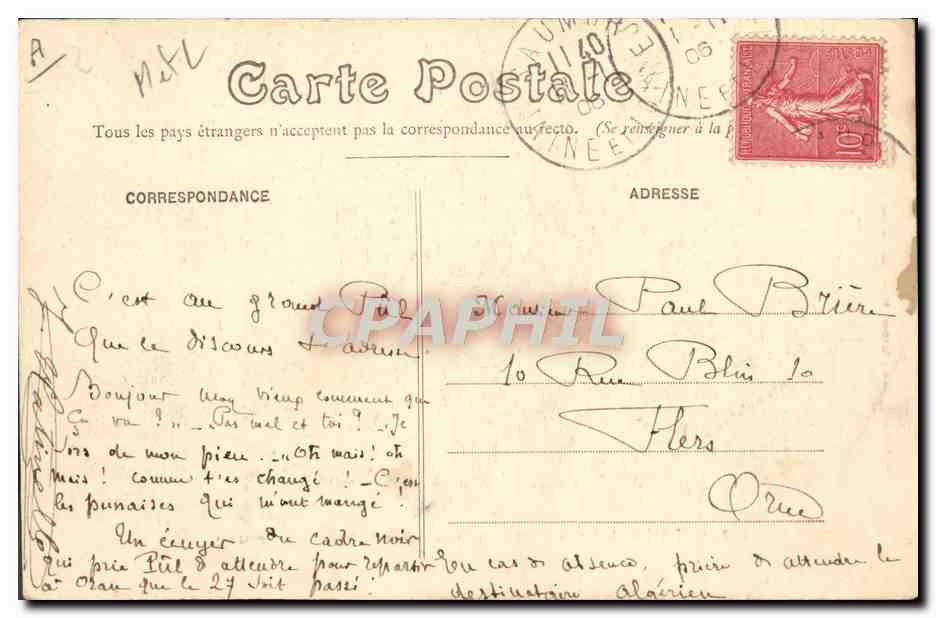 Saumur (M-et-L) — Sauteur aux pilliers (chute dangereuse) — Fr. Vozlacan, phot. Saumur — Reverso