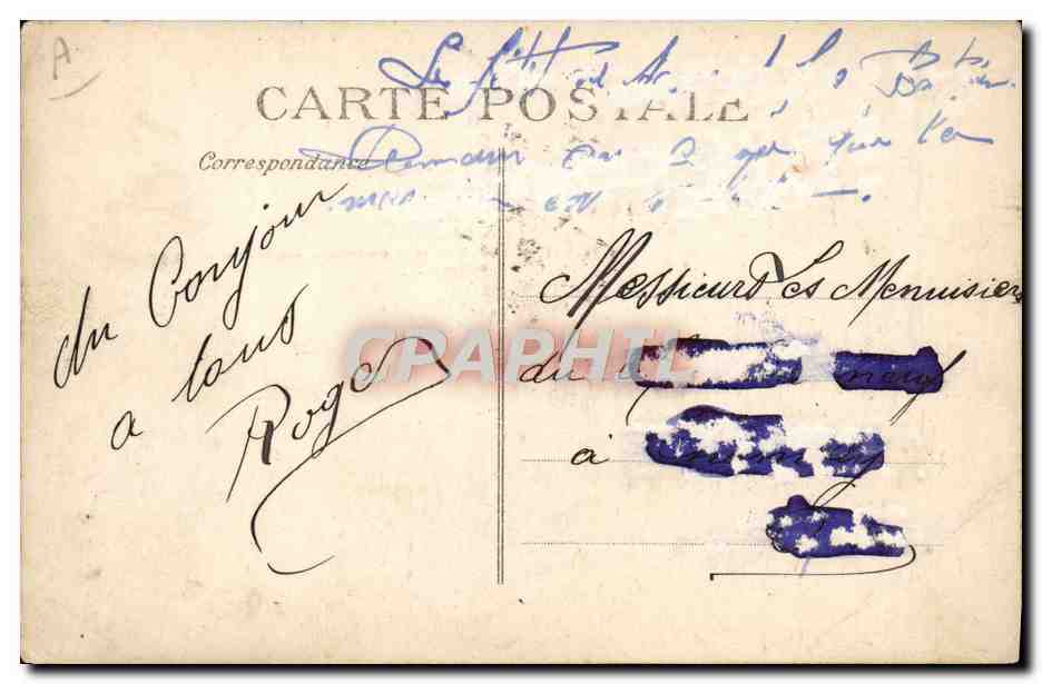 Le Havre — Le Transatlantique "La Savoie" — Éditeur non identifié, n° de série 148 — Achterkant