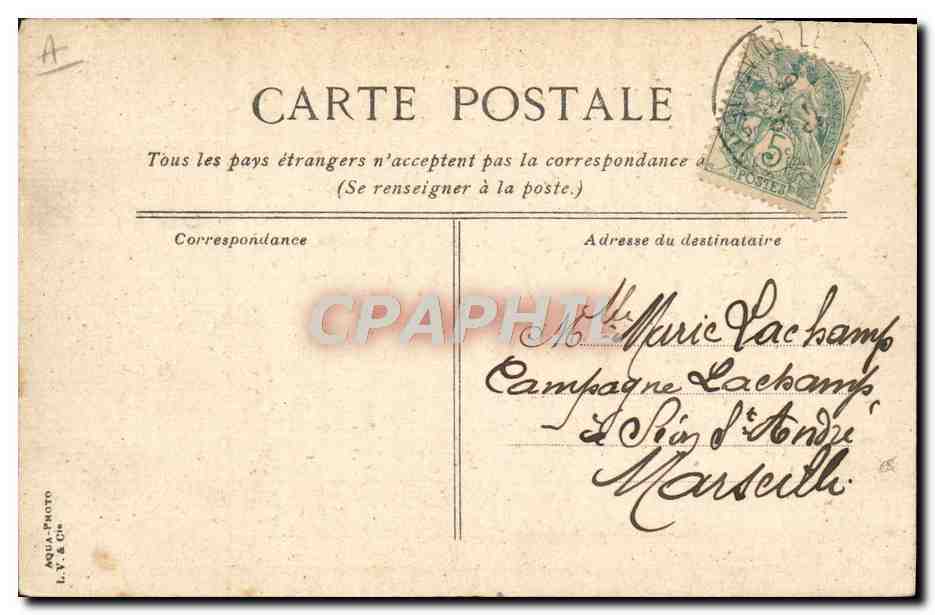 Le Havre — La "Savoie" en seco — editor L. V. & Cie, n°33 — Reverso