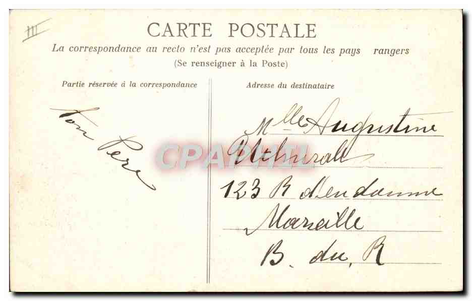 Le Havre — Le transatlantique "La Savoie" — E.B.Z. 79 — Achterkant