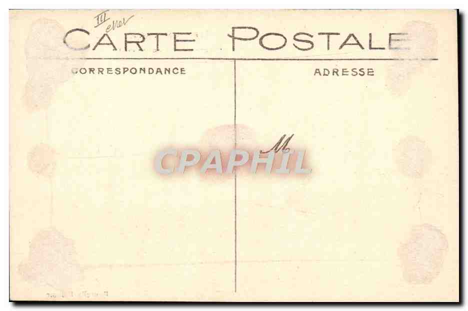 Le SPHINX — paquebot des Messageries Maritimes — éditeur Bouvrelly — Verso