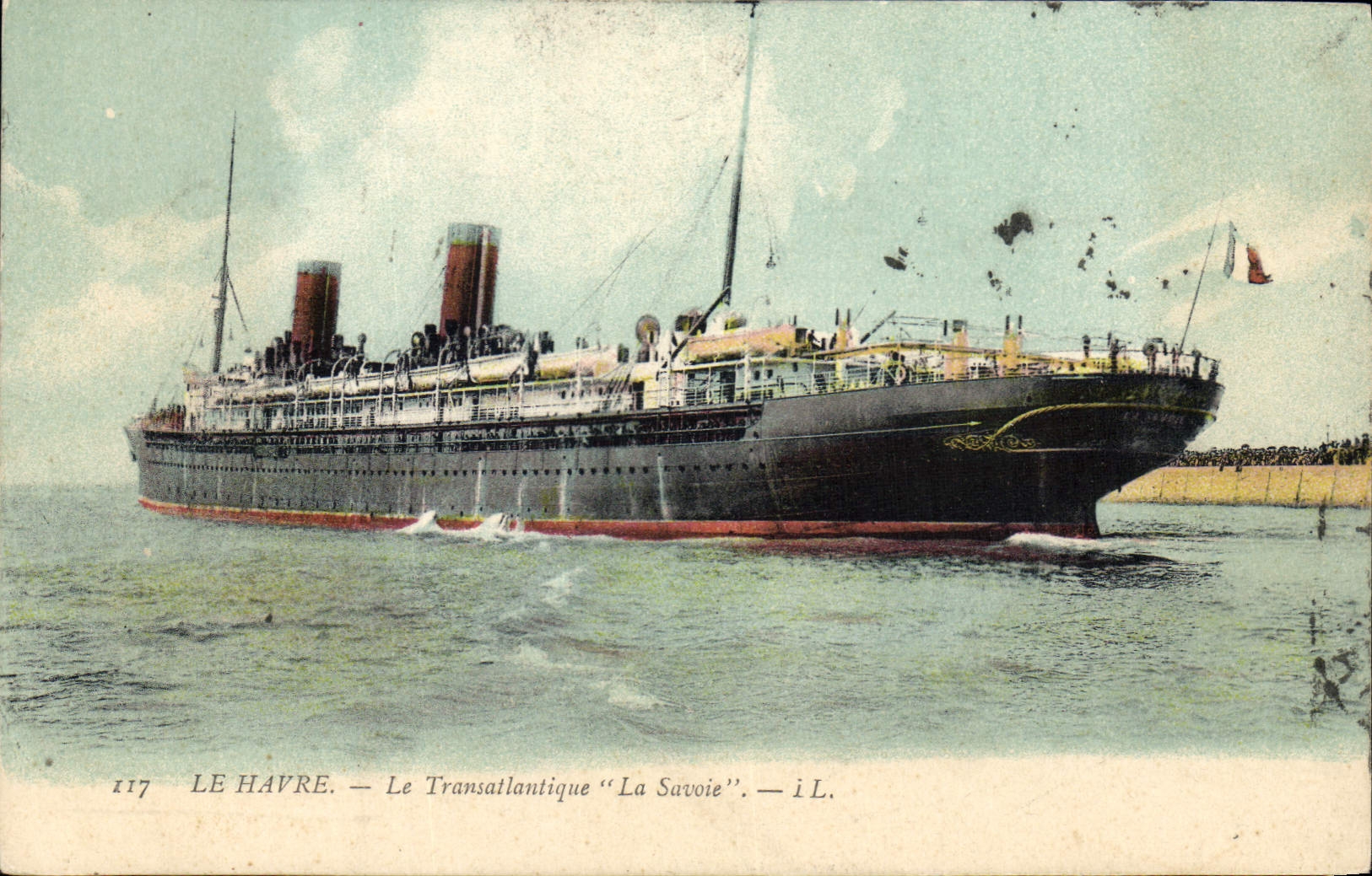 Le Havre — Le Transatlantique "La Savoie" — i L. — n°117