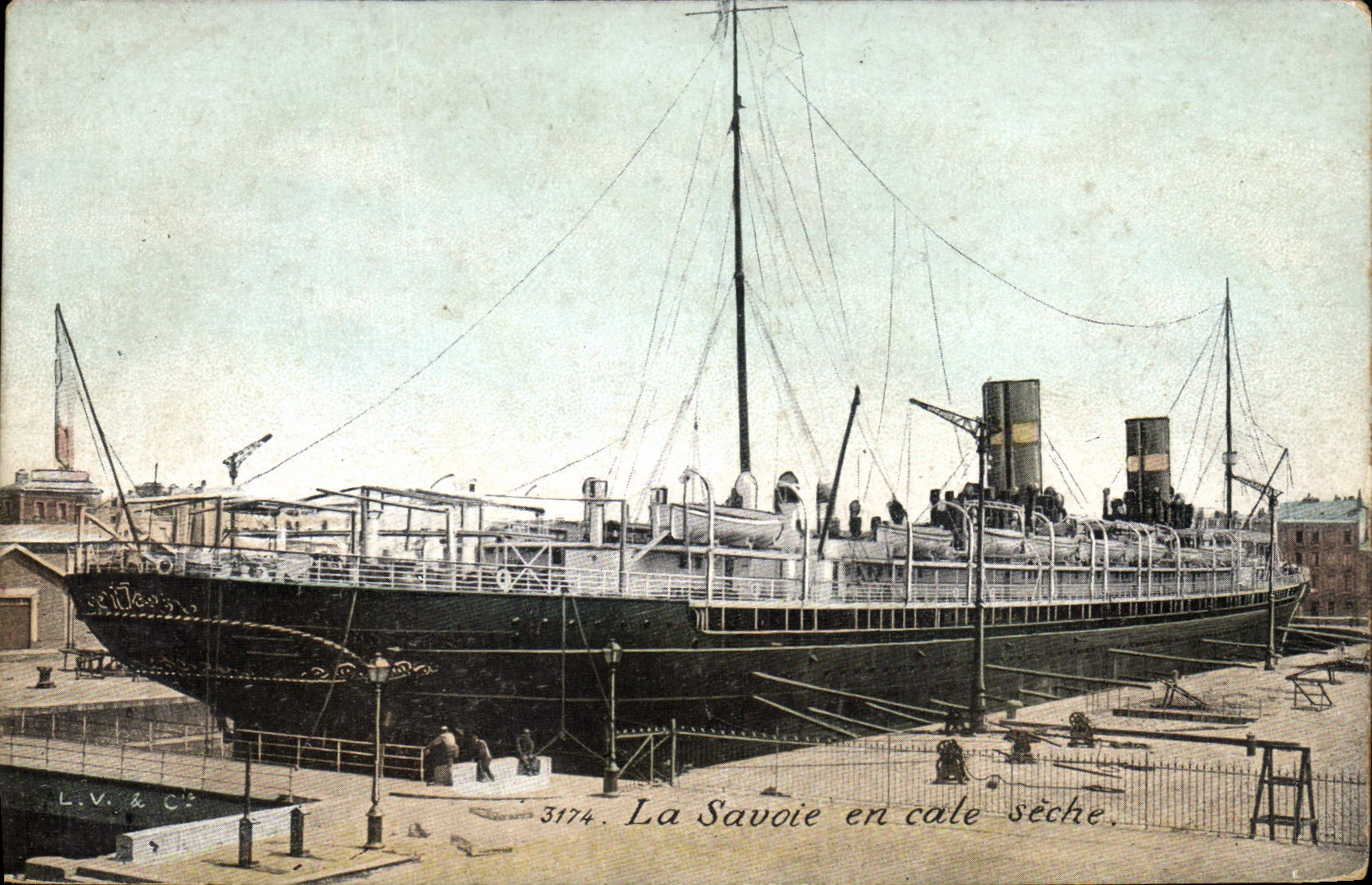La Savoie en cale sèche — L.V. & Cie, n° 3174